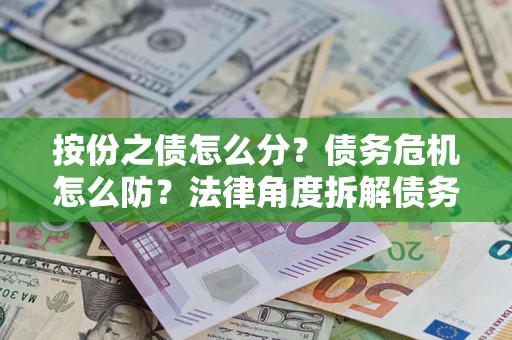 北京按份之债怎么分？债务危机怎么防？法律角度拆解债务分配与风险自保指南