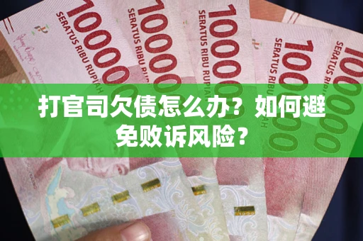 北京打官司欠债怎么办？如何避免败诉风险？